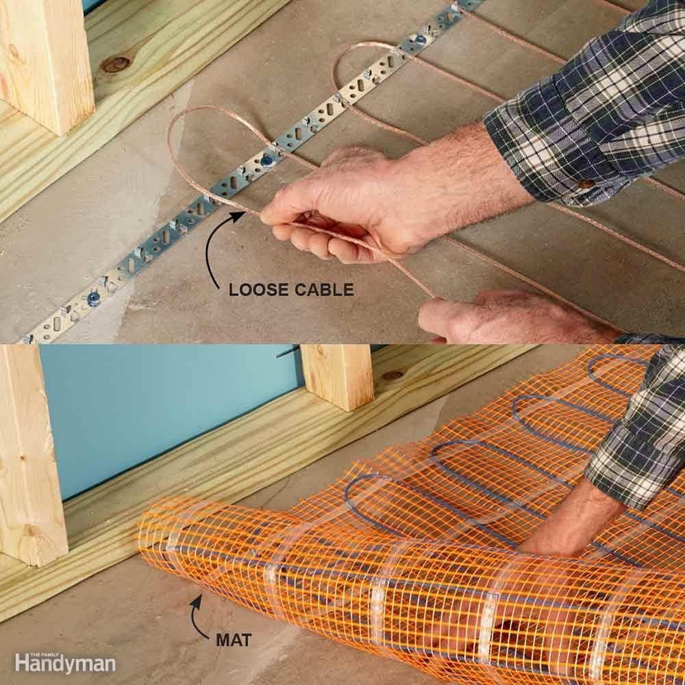 Warm Up Cold Floors With Heating Cables Warm Up Cold Floors With Heating Cables