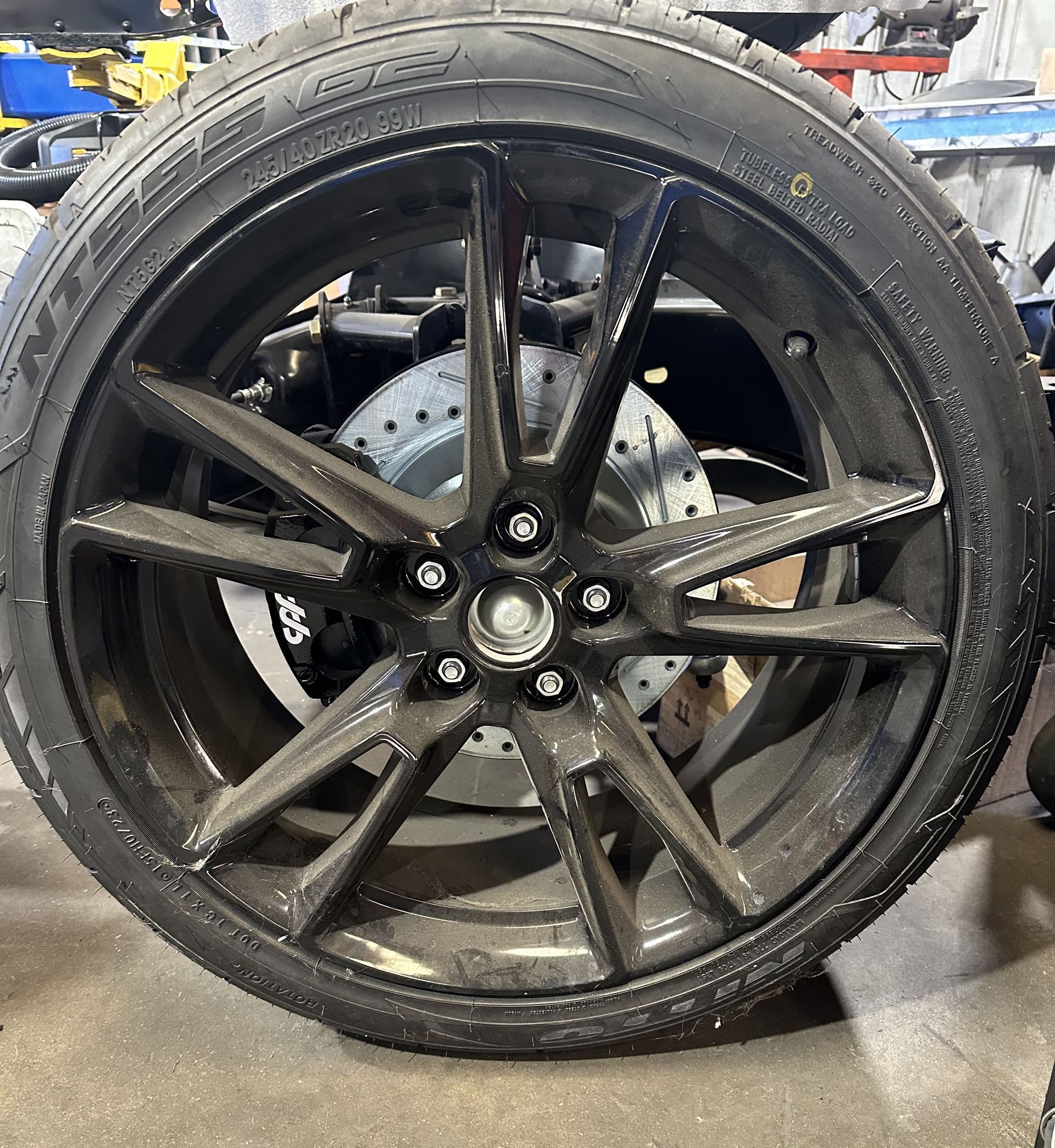 Picture of car tire