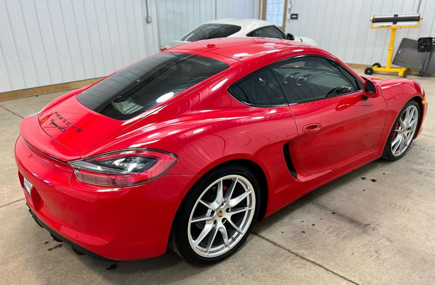rear of ceramic coated Porsche