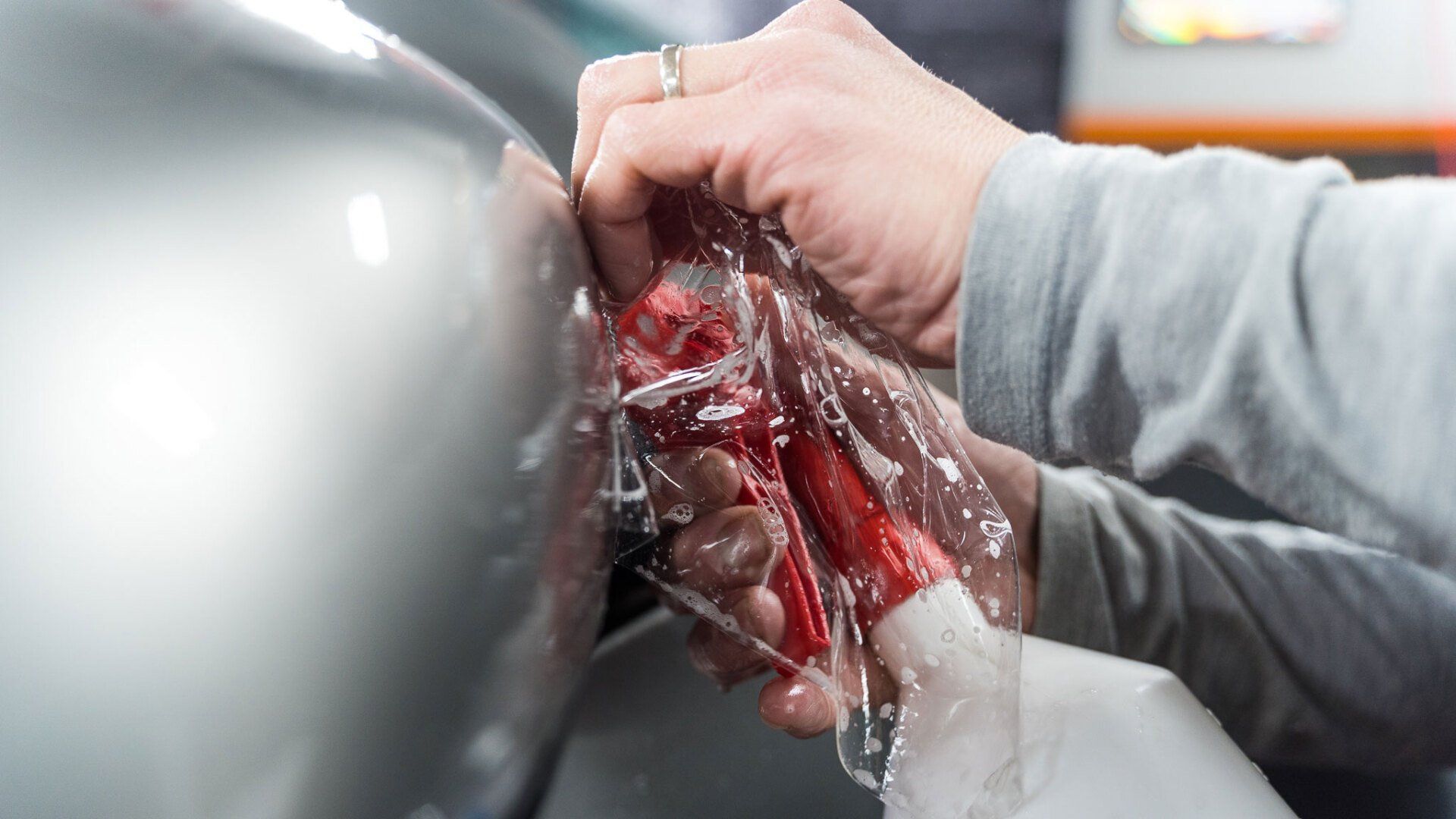paint protection film application