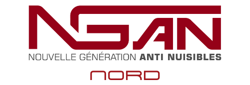 Un logo rouge et blanc pour nean sur fond blanc