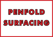 Penfold Surfacing logo A logo for penfold surfacing surfacing the south east