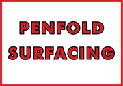 A logo for penfold surfacing surfacing the south east