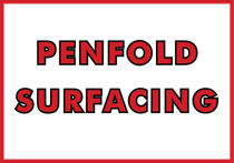 Penfold Surfacing logo A logo for penfold surfacing surfacing the south east