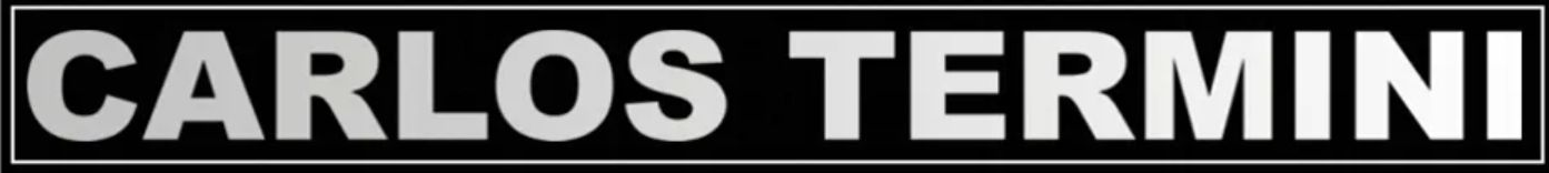 Logotipo en blanco y negro con la inscripción 