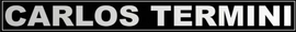 Logotipo en blanco y negro con la inscripción 