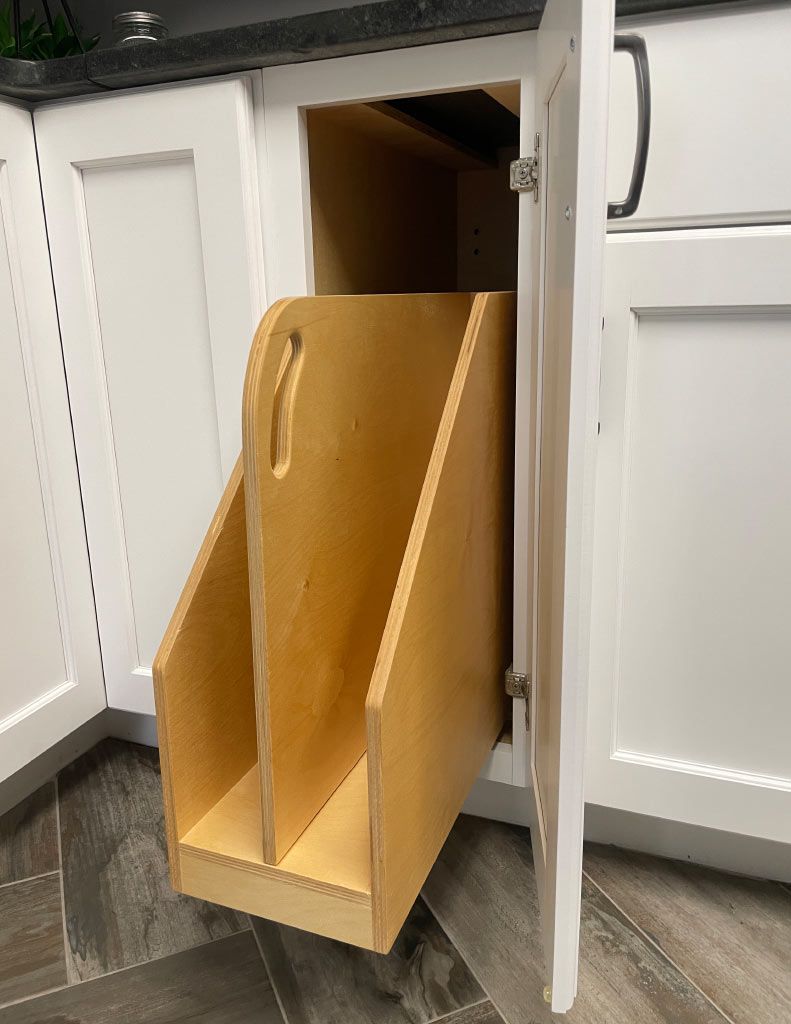 Custom Pullout Shelving