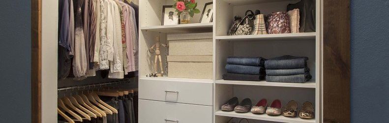 custom reach in closet system