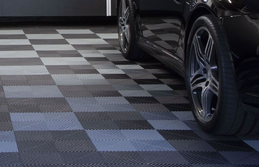 Swisstrax Garage Flooring Installation