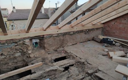 hacer tejado nuevo con estructura de madera en caceres