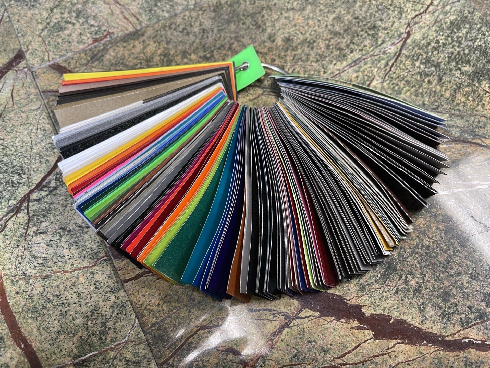 Powder Coating Color Samples
