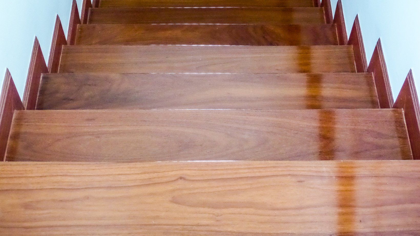 wood staircase