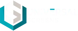 Teal and gray geometric logo with a small teal dash on a white background