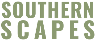 Southern Scapes logo in muted green text on a white background