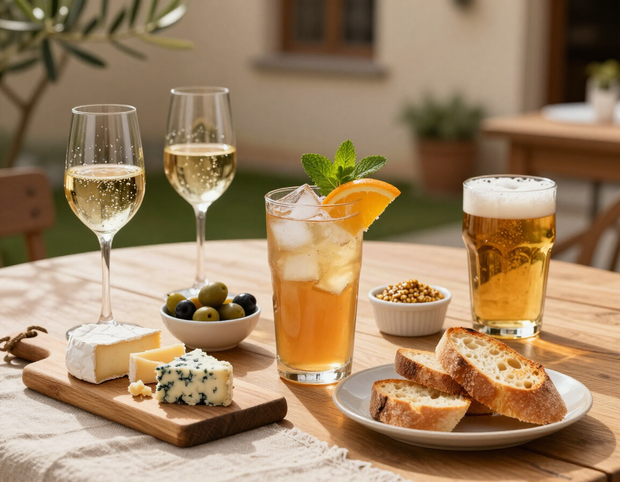 Drink e accompagnamenti gastronomici dell'aperitivo Vogue