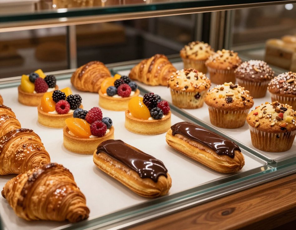 Pasticceria artigianale servita da Vogue Cocktail Bar a Velletri