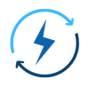 Icon: full time remote monitoring