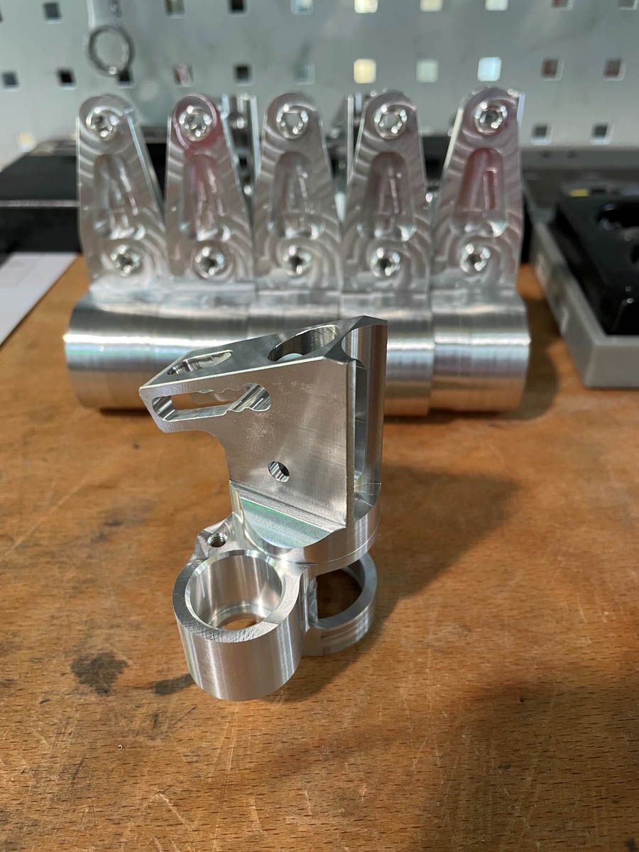Bearbeitete Aluminiumteile