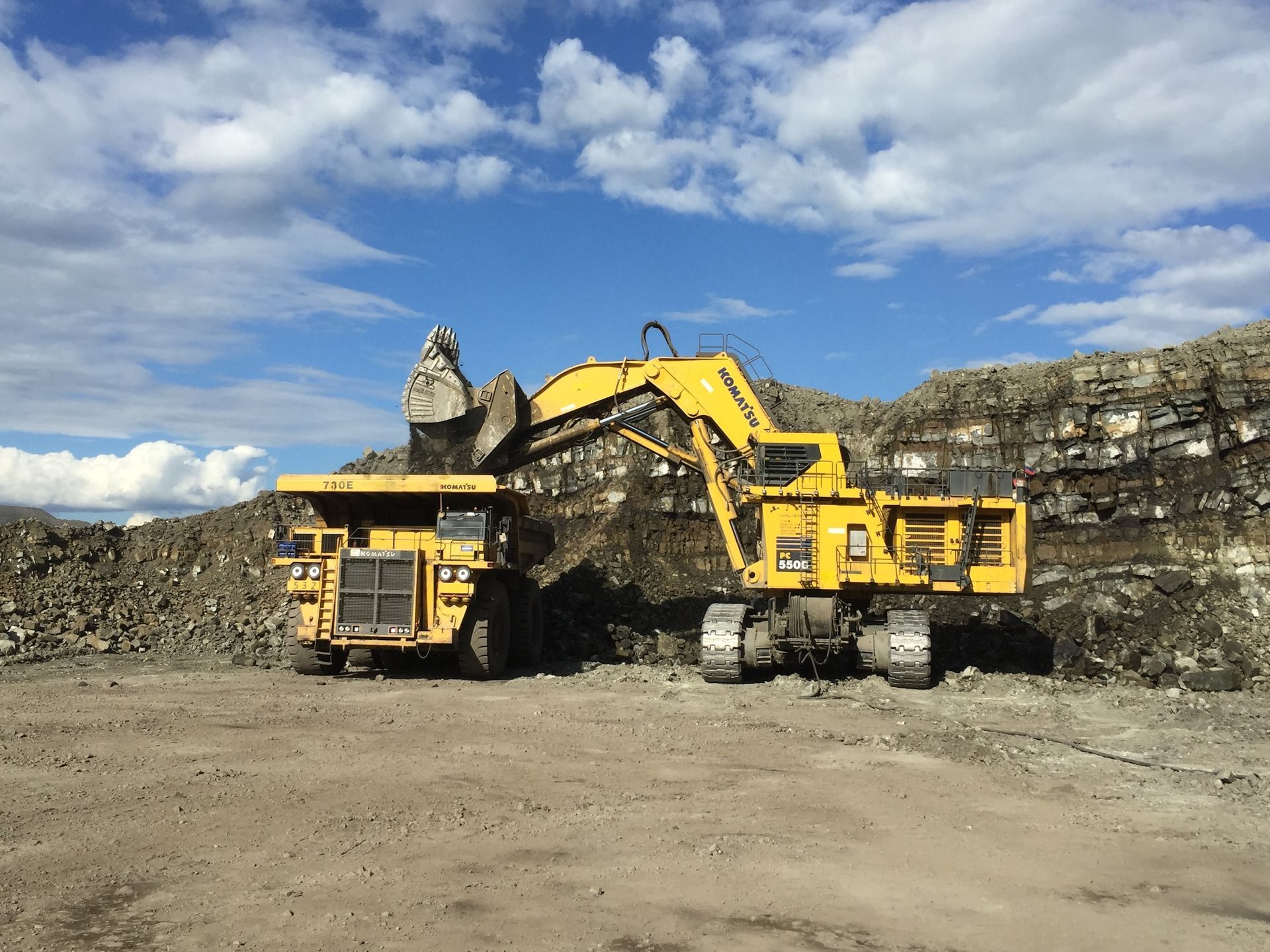 Yellow And Black Heavy Equipment