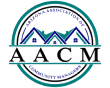 The logo for the arizona association of community managers.
