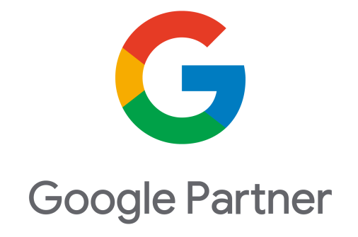 Google Partner logo: colorful "G" symbol with "Google Partner" text below.