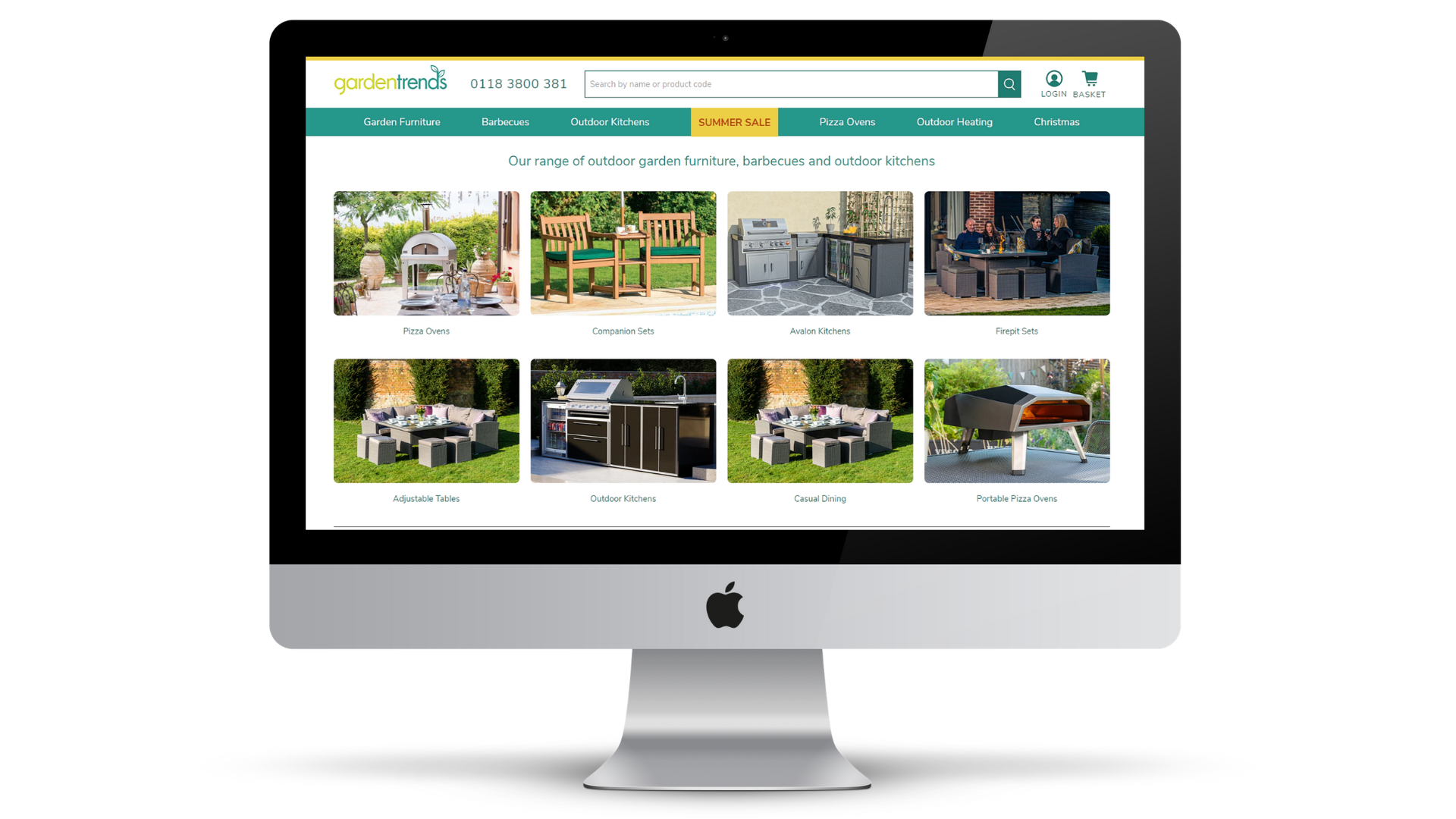 Garden Trends website by Digity