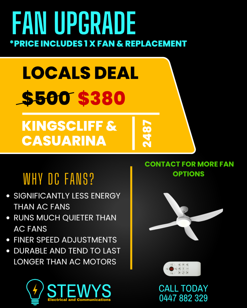Fan Deals — Stewys in Casuarina, NSW