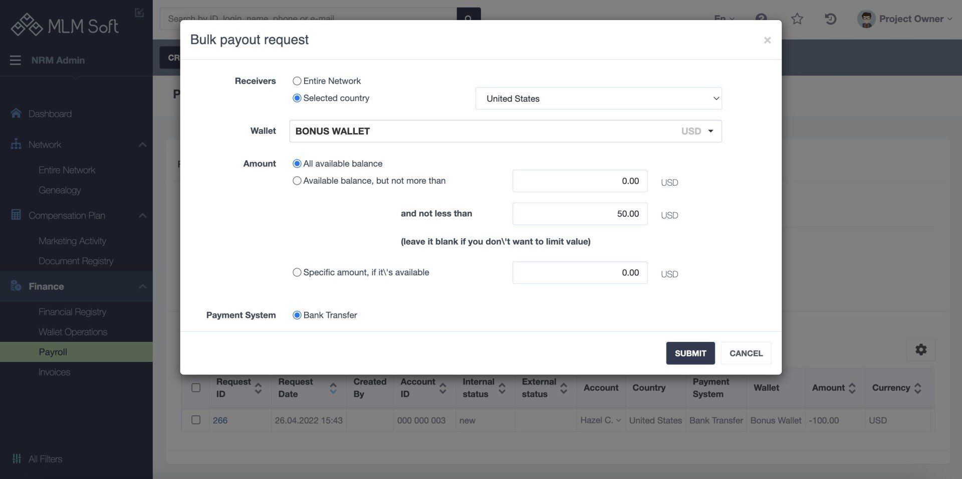 MLM Payout Automation