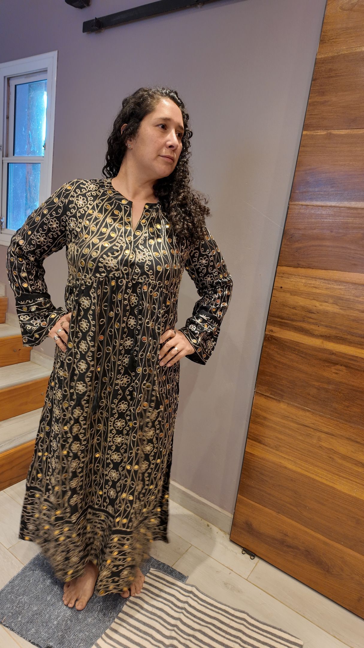 Vestido largo Brilli