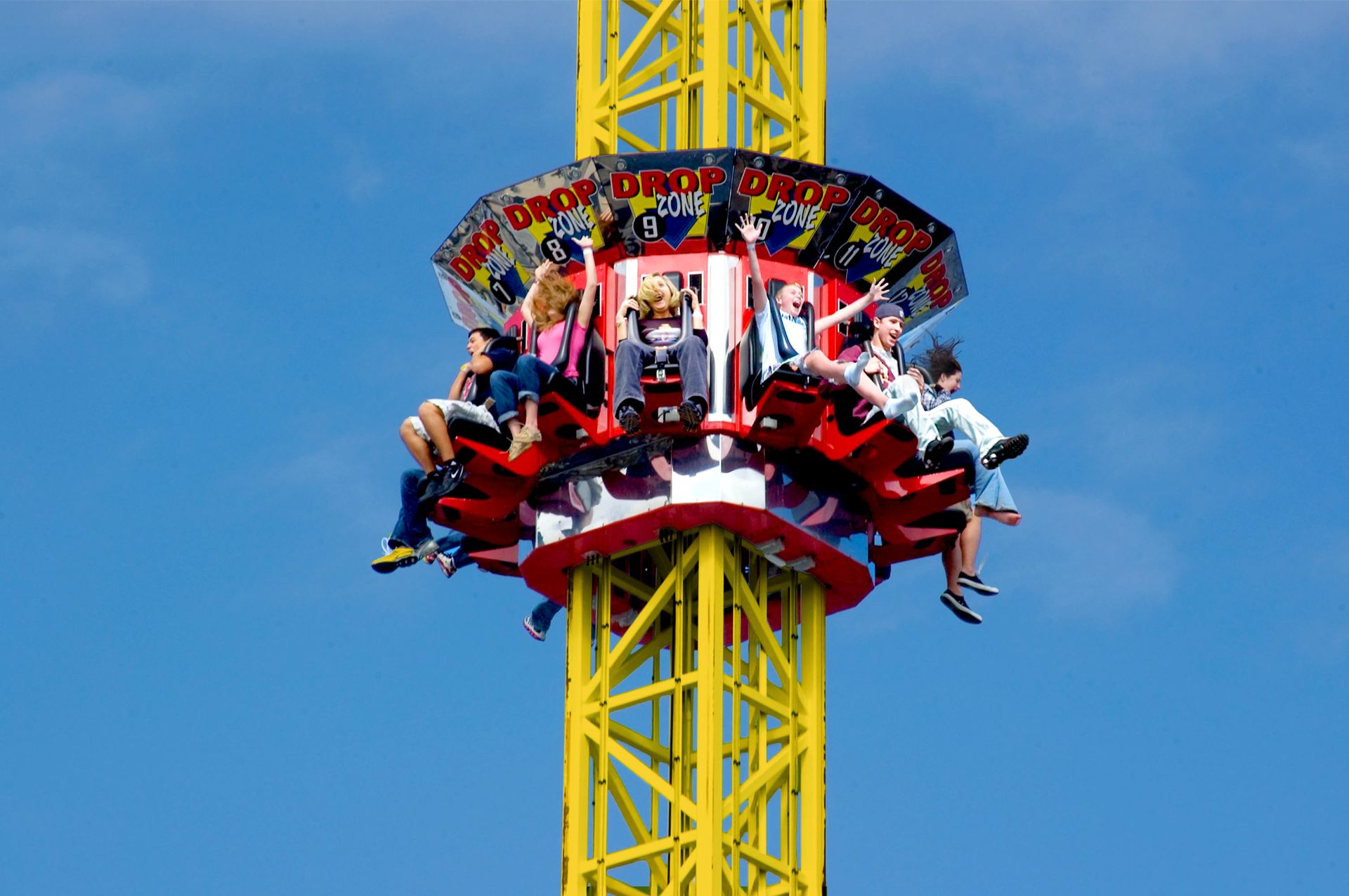 Drop Zone at Kemah Boardwalk
