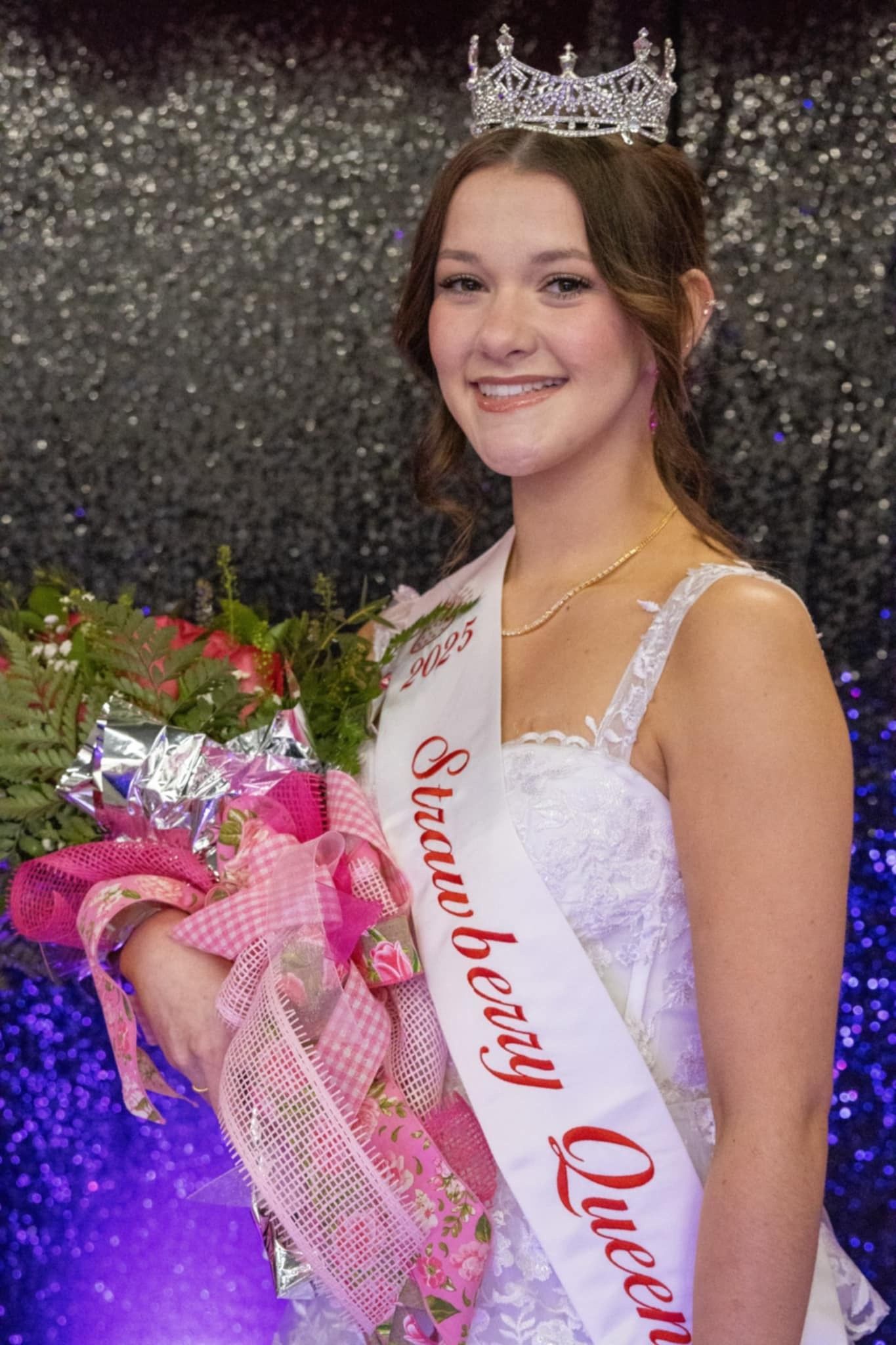 photo of Karlee Jo Ingram, the 2025-26 Stilwell Strawberry Queen
