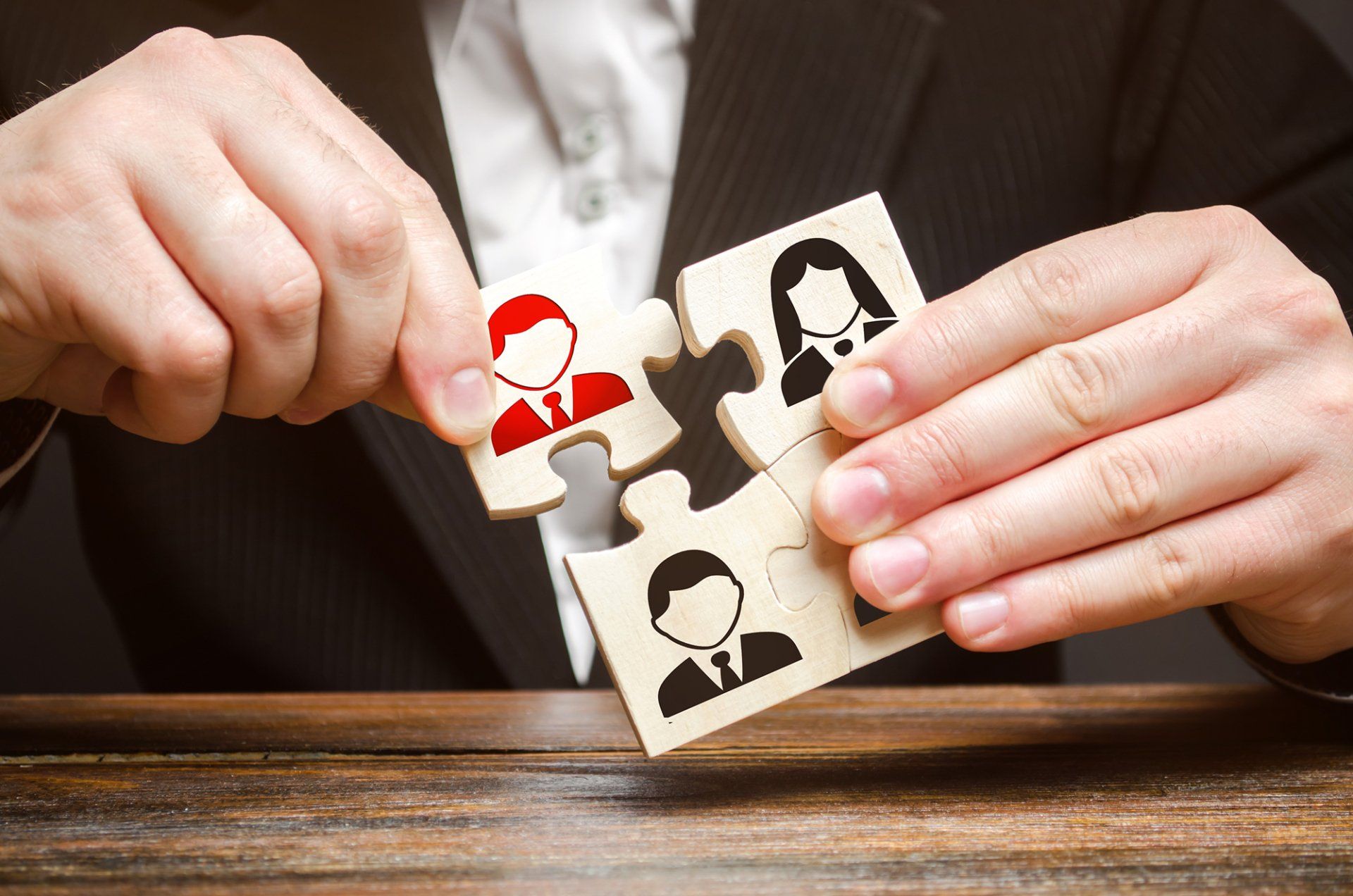 Holding employee puzzle