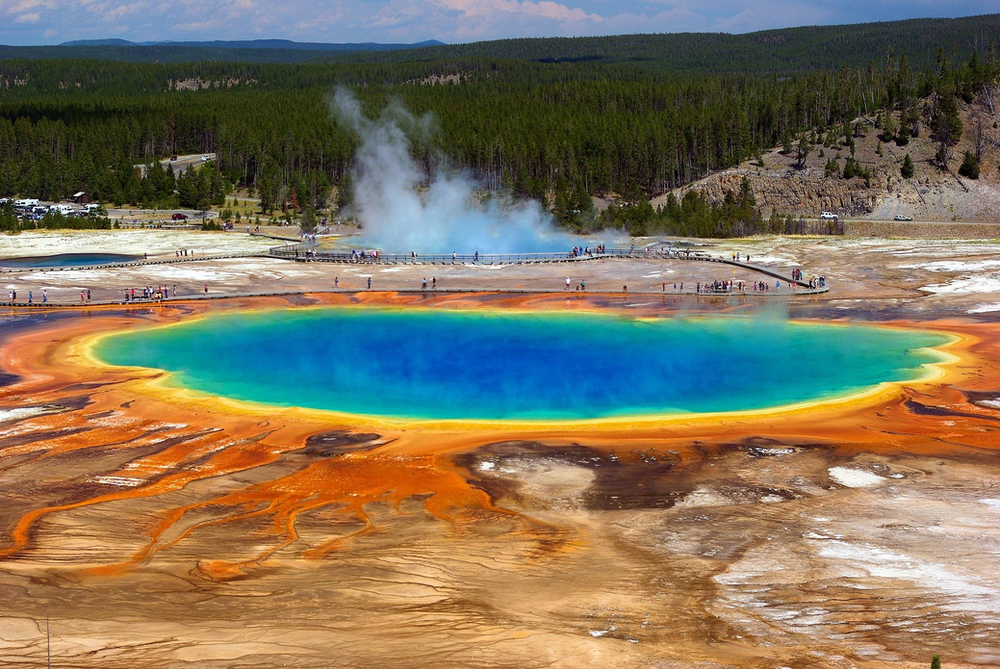 Grand Prismatic Spring, Yellowstone NP