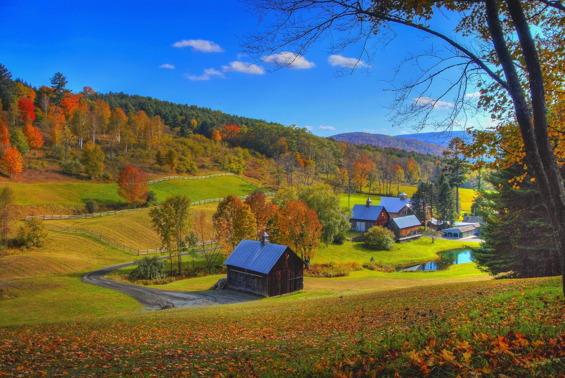 Vermont during fall