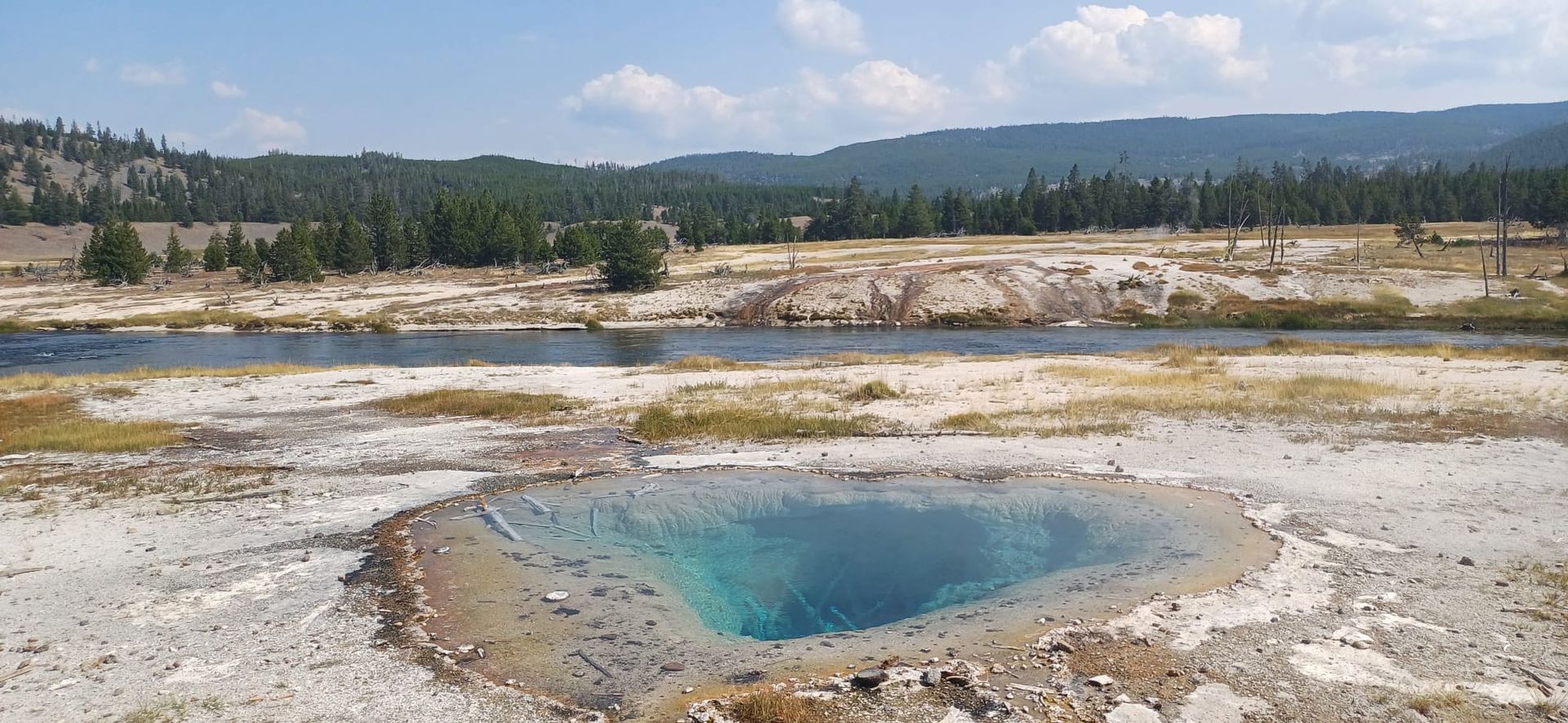 Pools in Yellowstone National Park