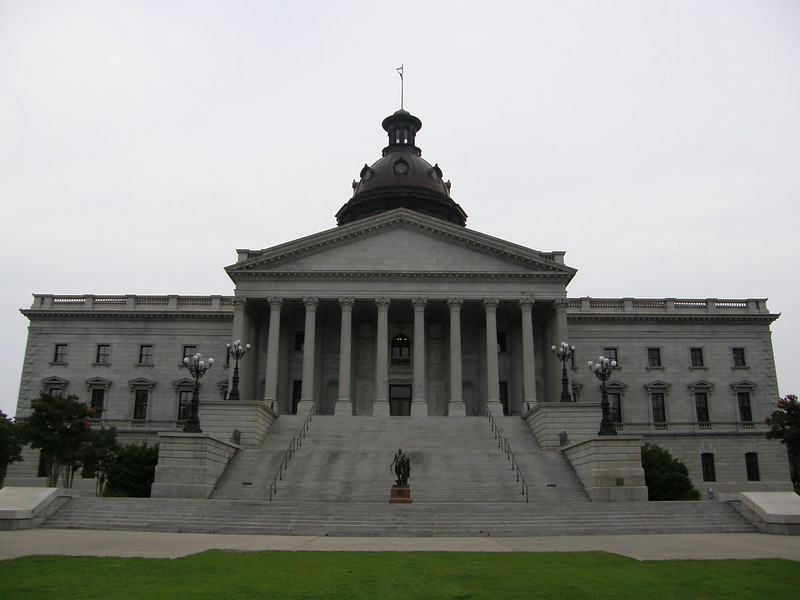the south carolina state capitol building in columbia
