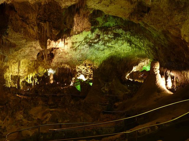 A cave at Carlsbad Caverns National Park