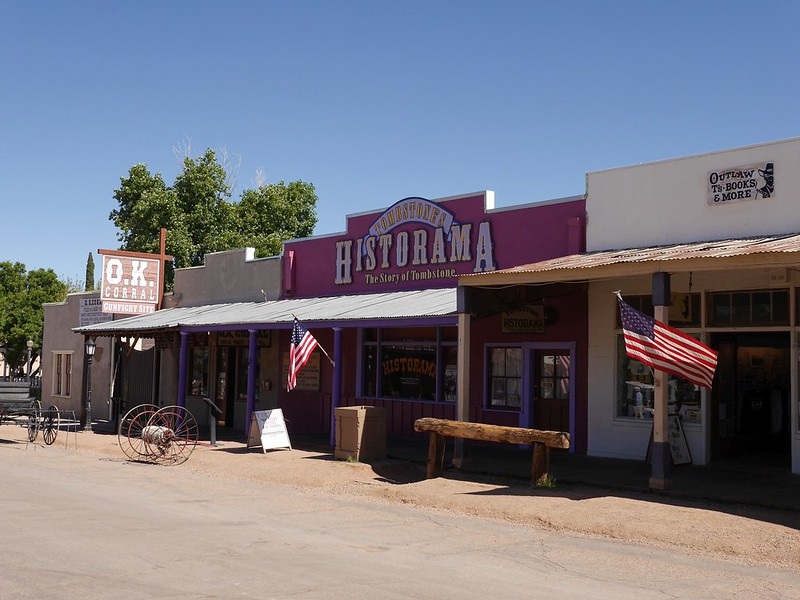 Historic shops in tombstone