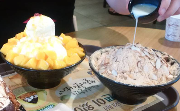South Korean dessert, bingsu