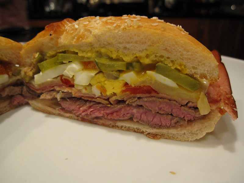 Uruguayan chivito 