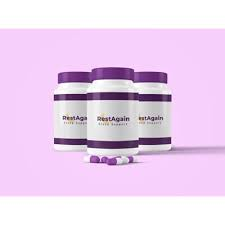 Three bottles of RestAgain pills 