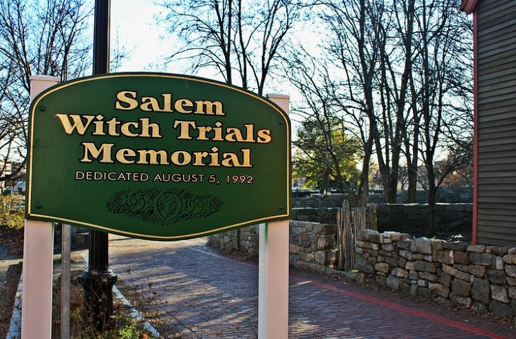 The salem witch trials memorial