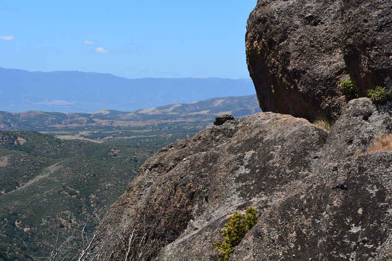 A large rock in Pinnacles NP