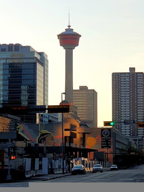 The Calgary tower