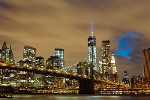 The Brooklyn bridge