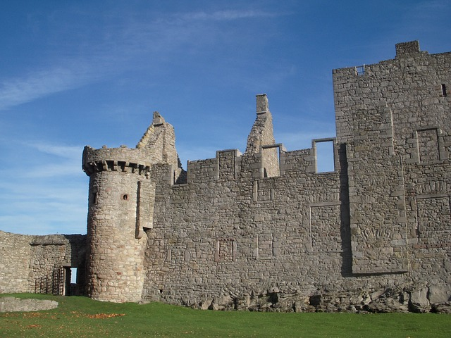 The ruins of Craigmillar Castle