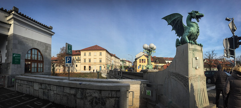 Dragon Bridge in Ljubljana