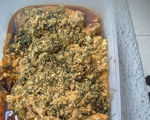 Nigerian egusi soup