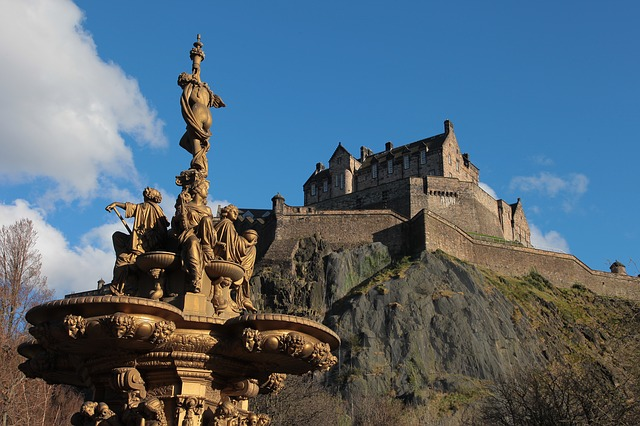 Ross Fountain in Edinburgh