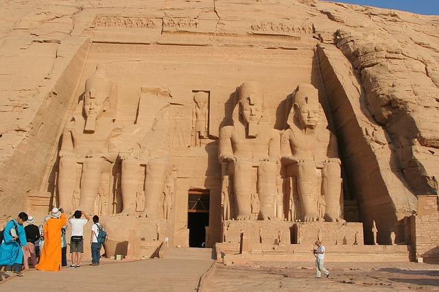 Abu Simbel Temples. The Temple of Nefertari , Egypt 